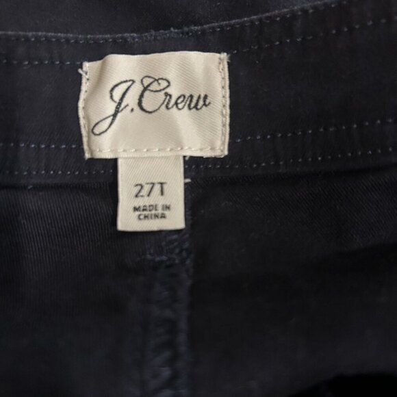 J Crew Navy Blue Cargo Ankle Pants Size 27T - Picture 6 of 10